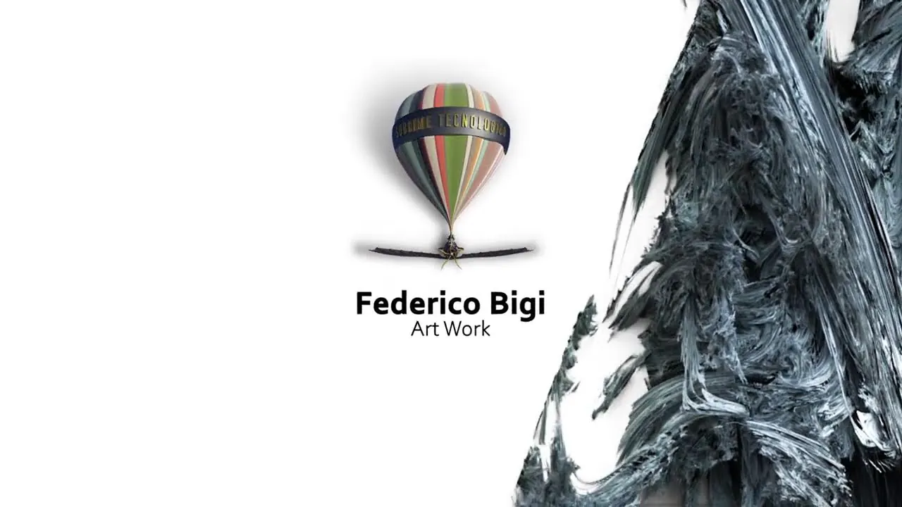 Federico Bigi Art Work — Sublime Tecnologico